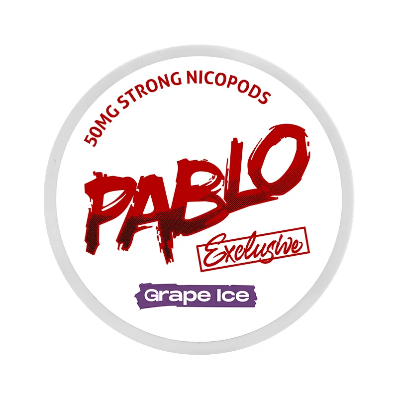 PABLO Grape Ice 50mg Nicotine Pouches