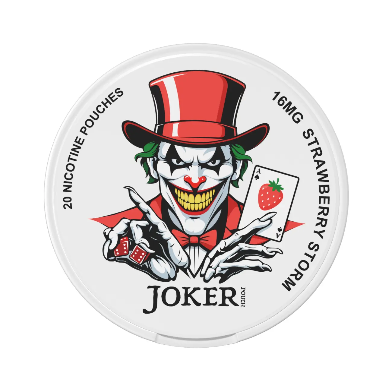 Joker Strawberry Storm 16mg Nicotine Pouches