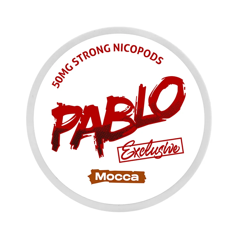 PABLO Mocha 50mg Nicotine Pouches