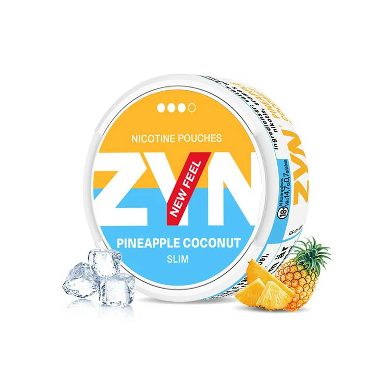 ZYN Pineapple Coconut 9mg Nicotine Pouches